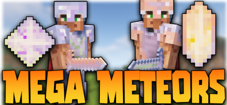 Скачать Mega Meteors для Minecraft 1.16.5