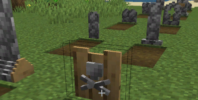 Скачать Arky's Death Graves для Minecraft 1.18.1