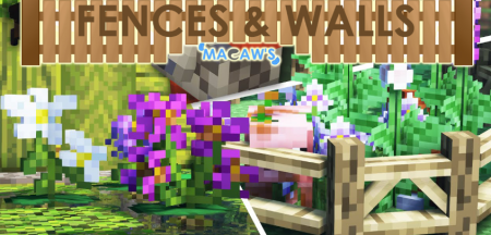  Macaws Fences and Walls  Minecraft 1.19.1