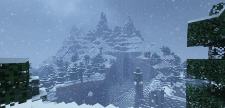 Скачать Snow Under Trees для Minecraft 1.18.2
