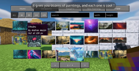  Immersive Paintings  Minecraft 1.19