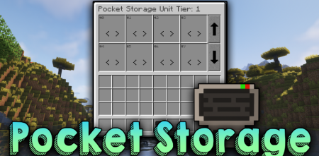 Скачать Pocket Storage для Minecraft 1.18.2
