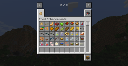  Food Enhancements  Minecraft 1.18.2