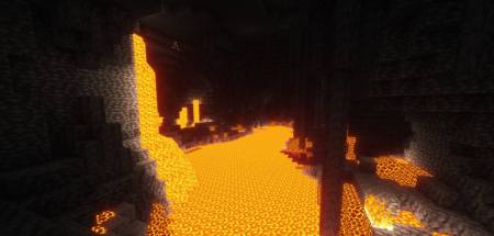 Скачать Volcanic Caverns для Minecraft 1.19.1
