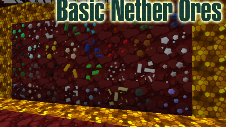 Скачать Basic Nether Ores для Minecraft 1.19.1