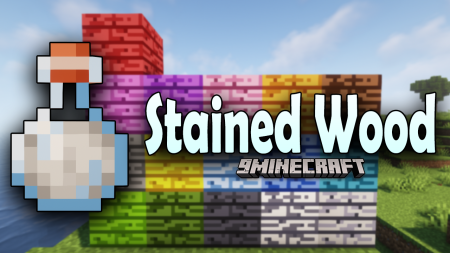 Скачать Stained Wood для Minecraft 1.18.2