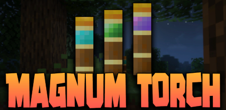 Скачать Magnum Torch для Minecraft 1.19.1