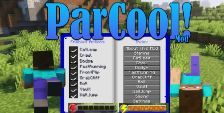 Скачать ParCool для Minecraft 1.19.1