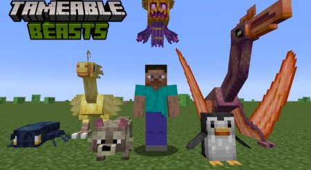 Скачать Tameable Beasts для Minecraft 1.19