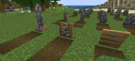 Скачать Arky's Death Graves для Minecraft 1.18.2