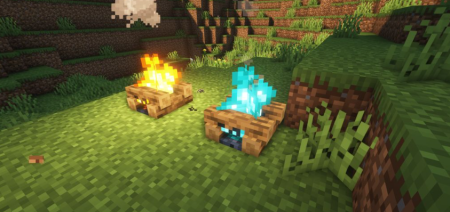 Скачать Unlit Campfire для Minecraft 1.19.2