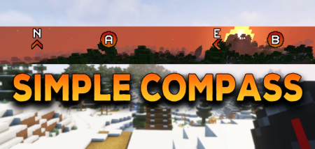 Скачать Simple Compass для Minecraft 1.18.2