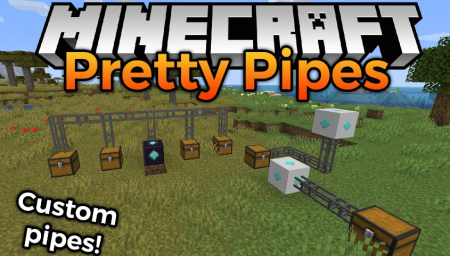 Скачать Pretty Pipes для Minecraft 1.18.2