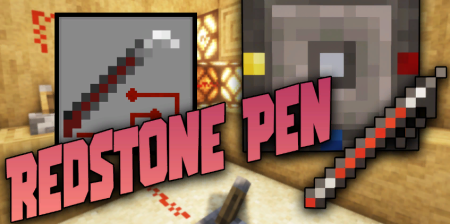 Скачать Redstone Pen для Minecraft 1.19.1