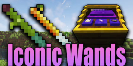 Скачать Iconic Wands для Minecraft 1.19