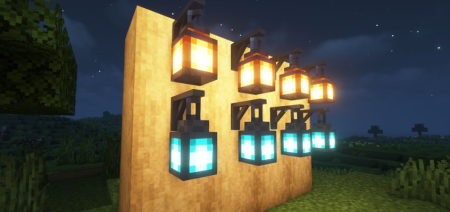 Скачать Lanterns Belong on Walls для Minecraft 1.18.2