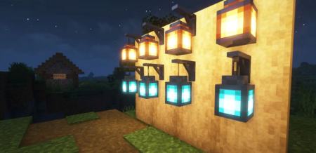 Скачать Lanterns Belong on Walls для Minecraft 1.19.2
