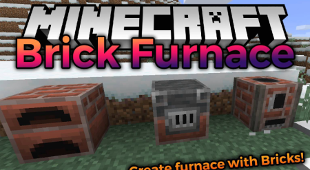 Скачать Brick Furnace Mod для Minecraft 1.19.2