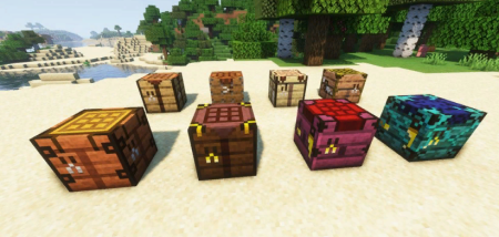 Скачать Variant Crafting Tables для Minecraft 1.19.1