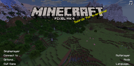  Pixel MK Menu  Minecraft 1.18.1