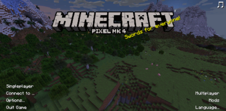 Скачать Pixel MK Menu для Minecraft 1.18.2