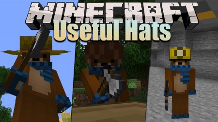 Скачать Useful Hats для Minecraft 1.19.1