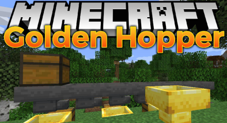 Скачать Golden Hopper для Minecraft 1.19.2