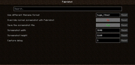 Скачать Fabrishot для Minecraft 1.18.2