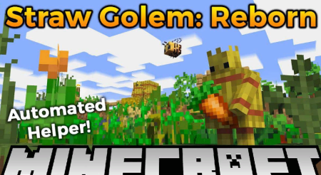  Straw Golem Reborn  Minecraft 1.18.2