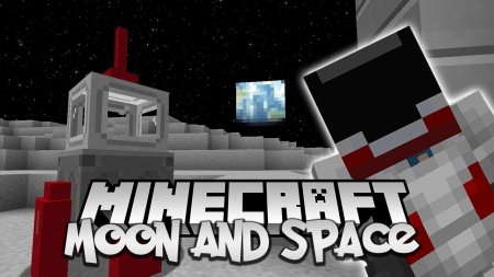 Скачать Moon and Space для Minecraft 1.19
