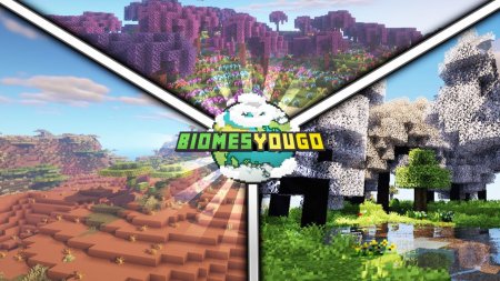 Скачать Oh The Biomes You’ll Go для Minecraft 1.19.2