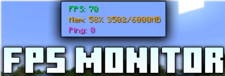  FPS Monitor  Minecraft 1.18.2