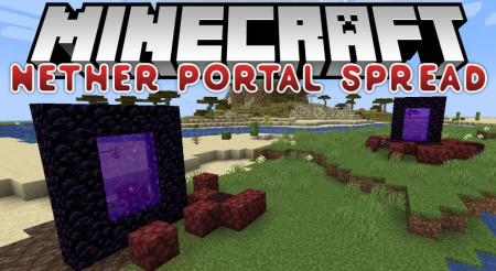 Скачать Nether Portal Spread для Minecraft 1.19.1