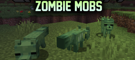 Скачать Zombie Mobs для Minecraft 1.18.1