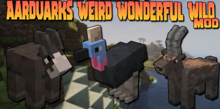 Скачать Aardvark’s Weird Wonderful Wild для Minecraft 1.16.4