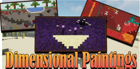 Скачать Dimensional Painting для Minecraft 1.19.1