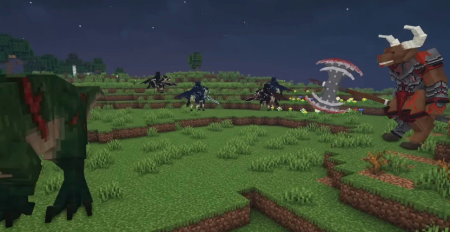 Скачать Nightmare Craft: Mobs для Minecraft 1.18.2