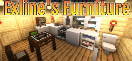 Скачать Exline’s Furniture для Minecraft 1.19