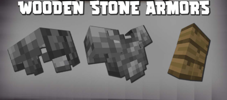 Скачать Wooden Stone Armors для Minecraft 1.18.2