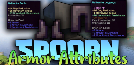  Spoorn Armor Attributes  Minecraft 1.18