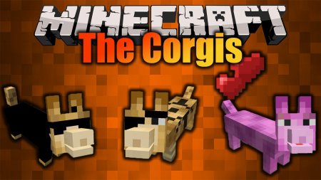 Скачать The Corgis для Minecraft 1.19.2