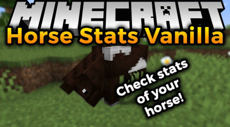 Скачать Horse Stats Vanilla для Minecraft 1.19.3