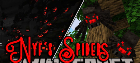 Скачать Nyf’s Spiders для Minecraft 1.18.2