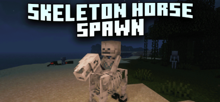  Skeleton Horse Spawn  Minecraft 1.19.2