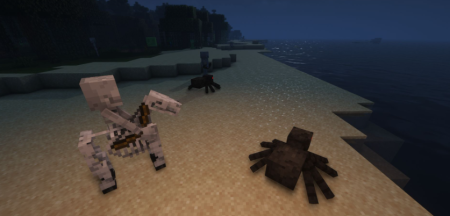 Скачать Skeleton Horse Spawn для Minecraft 1.19.2