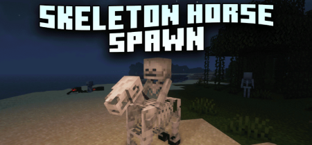 Скачать Skeleton Horse Spawn для Minecraft 1.19.3