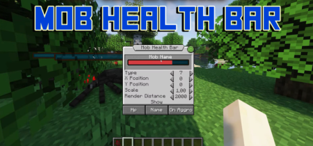 Скачать Mob Health Bar для Minecraft 1.19.2
