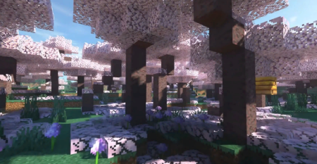 Скачать Cherry Blossom Grotto для Minecraft 1.19.2
