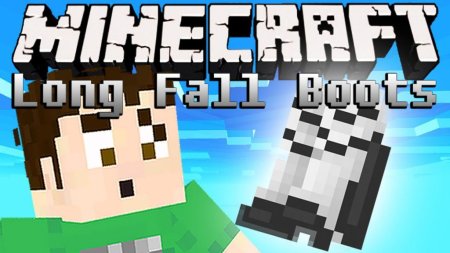 Скачать Long Fall Boots для Minecraft 1.19.2