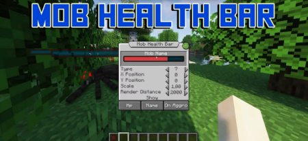  Mob Health Bar  Minecraft 1.18.2